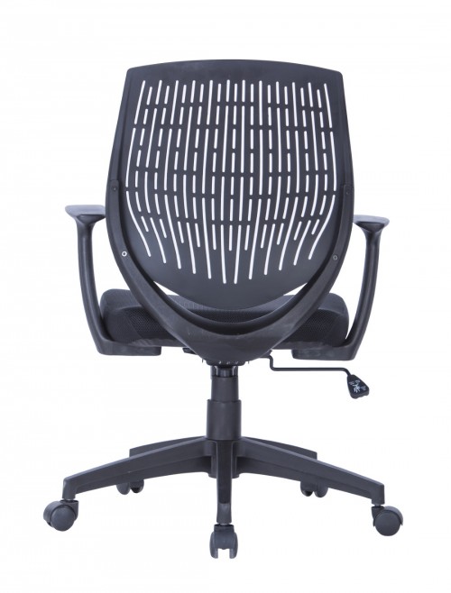 Office Chair Black Malibu AOC5460BLK by Alphason - enlarged view