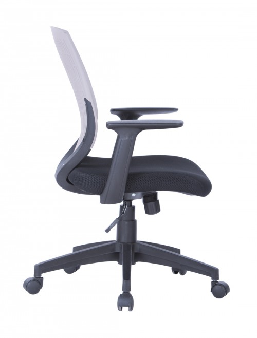 Office Chair Grey Malibu AOC5460GRY by Alphason - enlarged view