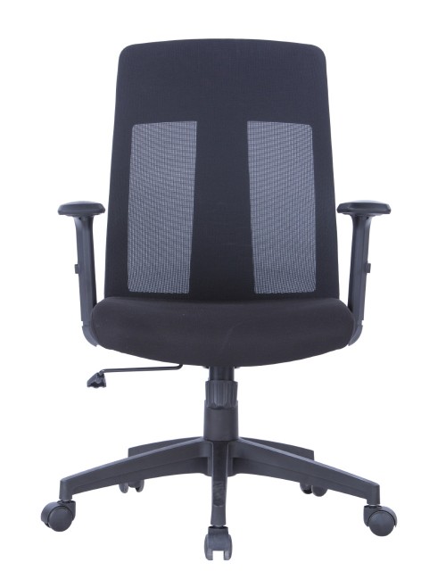 Mesh Office Chair Black Laguna AOC1705BLK by Alphason - enlarged view