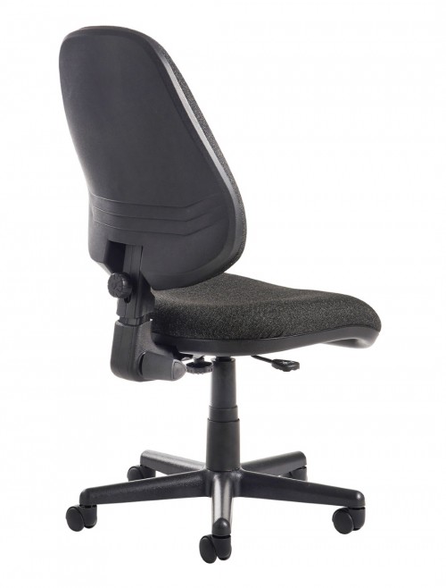 Office Chair Charcoal Bilbao Operator Chairs BILB1-C by Dams - enlarged view