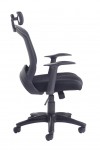 Office Chair Solaris Mesh Operators Chair SOL300T1-K by Dams - enlarged view