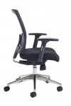 Mesh Office Chair Black Gemini Task Operators Chair GEM301K2 by Dams - enlarged view