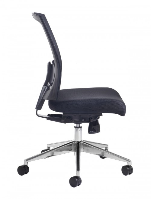 Mesh Office Chair Black Gemini Task Chair GEM300K2 by Dams - enlarged view