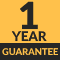 1 Year Guarantee