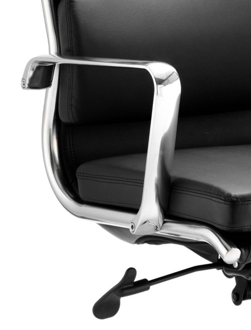 Dynamic Savoy Black High Back Executive Chair - enlarged view