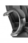 Office Chairs - Galloway Executive Leather Armchair in Black - enlarged view