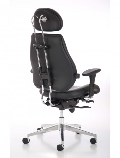 Chiro Plus Ultimate 24 Hour Leather Office Chair - enlarged view