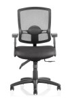 Office Chairs - Dynamic Portland 3 Black Mesh Office Chair OP000110 - enlarged view