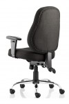 Office Chairs - Dynamic Storm Fabric Operator Chair in Black - enlarged view