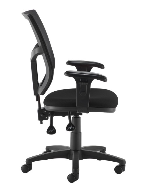 Altino High Back 2 Lever Operators Chair AH12-000 with Adjustable Arms - enlarged view