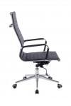 Bonded Leather Black Office Chair Aura High Back BCL/9003/BK by Eliza Tinsley - enlarged view