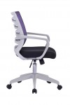 Mesh Office Chair Purple Spyro BCM/K488/WH-PL by Eliza Tinsley - enlarged view