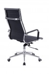 Bonded Leather Black Office Chair Aura High Back BCL/9003/BK by Eliza Tinsley - enlarged view