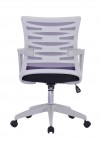 Mesh Office Chair Purple Spyro BCM/K488/WH-PL by Eliza Tinsley - enlarged view