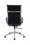 Bonded Leather Black Office Chair Aura High Back BCL/9003/BK by Eliza Tinsley - enlarged view