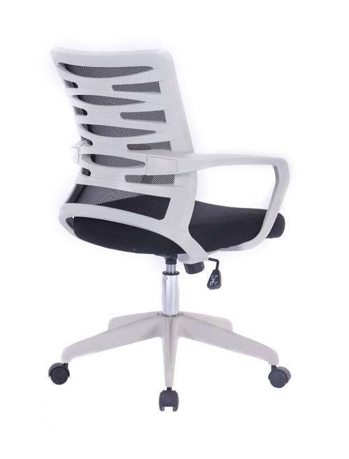 Mesh Office Chair Black Spyro BCM/K488/WH-BK by Eliza Tinsley - enlarged view