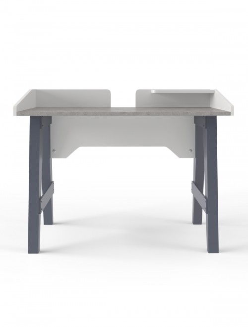 Home Office Desk Grey Truro Study Desk AW3190 by Alphason - enlarged view