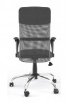 Mesh Office Chair Grey Orlando Computer Chair AOC4087GRY by Alphason - enlarged view