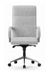 Fabric Office Chair Grey Bedford Computer Chair AOC1580GRY by Alphason - enlarged view