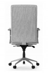 Fabric Office Chair Grey Bedford Computer Chair AOC1580GRY by Alphason - enlarged view