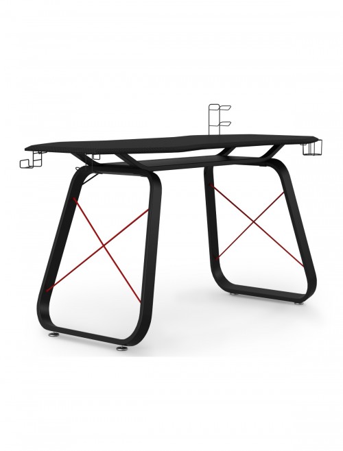 Gaming Desk Oblivion Black Home Office Desk AW9220 by Alphason Dorel