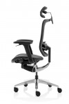 Mesh Office Chair Black Ergo Click 24hr Chair with Headrest KC0297 by Dynamic - enlarged view