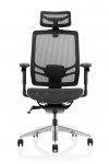 Mesh Office Chair Black Ergo Click 24hr Chair with Headrest KC0297 by Dynamic - enlarged view