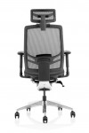 Mesh Office Chair Black Ergo Click 24hr Chair with Headrest KC0297 by Dynamic - enlarged view