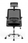 Mesh Office Chair Black Alpha Computer Chair BCM/F816/BK by Eliza Tinsley - enlarged view