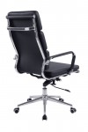 Office Chair Black Bonded Leather Avanti High Back Chair BCL/6003/BK by Eliza Tinsley - enlarged view