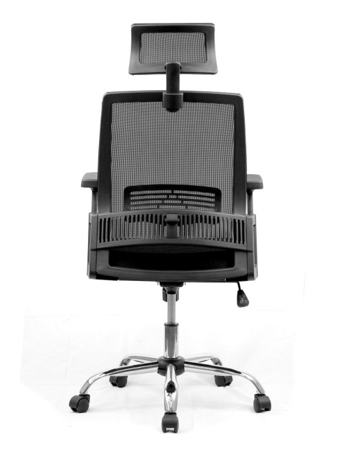 Mesh Office Chair Black Alpha Computer Chair BCM/F816/BK by Eliza Tinsley - enlarged view