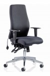 Office Chair Black Onyx 24 Hour Ergonomic Computer Chair OP000095 by Dynamic - enlarged view