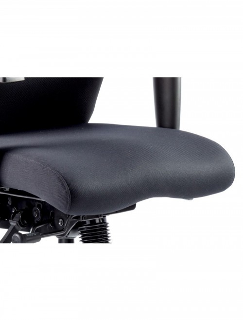 Office Chair Black Onyx 24 Hour Ergonomic Computer Chair OP000095 by Dynamic - enlarged view