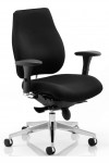 Office Chair Black Chiro Plus 24 Hour Ergonomic Computer Chair PO000001 by Dynamic - enlarged view