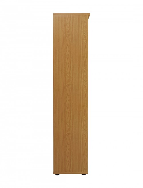 Office Storage 2000mm Tall Office Bookcase Oak WDS2045NO by TC - enlarged view