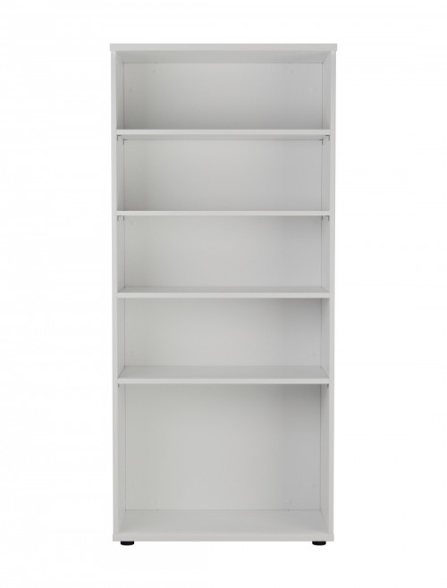 Office Bookcase White 1800mm Tall Office Storage Bookcase WDS1845WH by TC - enlarged view