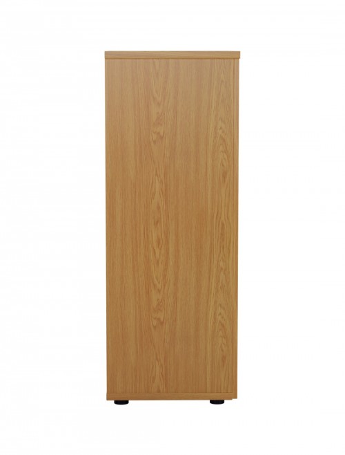 Office Cupboard Oak 1200mm Office Storage Cupboard WDS1245CPNO by TC - enlarged view