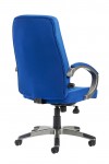 Office Chair Blue Lucca High Back Managers Chair LUC300T1-B by Dams - enlarged view