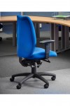 Office Chairs Cornwall Multi-Functional Blue Fabric High Back Operators Chair CWL300K2-B - enlarged view