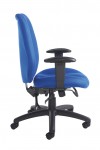 Office Chairs Cornwall Multi-Functional Blue Fabric High Back Operators Chair CWL300K2-B - enlarged view