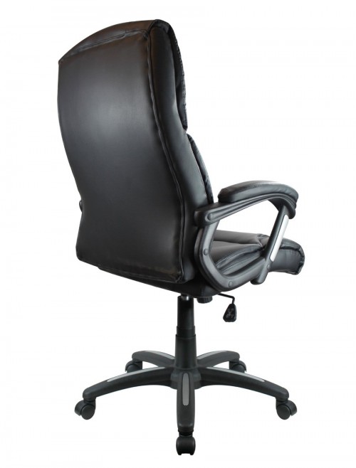 Wellington High Back Executive Office Chair Black BCP/T102/BK - enlarged view