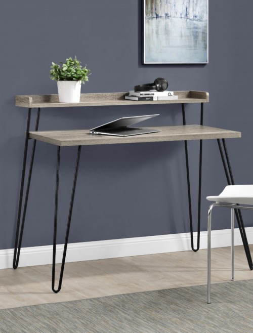 Home Office Desk Grey Oak Haven Computer Desk 9881096COMUK by Dorel