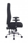 Office Chair Black Babylon 24 Hour Operator Chair BCF/R440/BK by Eliza Tinsley - enlarged view