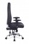 Eliza Tinsley Babylon 24 Hour Leather Operator Chair BCL/R440/BK - enlarged view