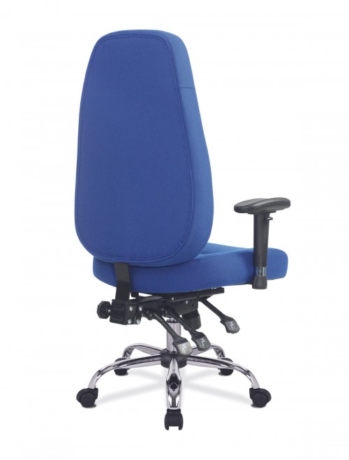 Office Chair Blue Babylon 24 Hour Operator Chair BCF/R440/BL by Eliza Tinsley - enlarged view