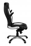 Black Office Chair Friesian High Back Executive Chair BCP/4025/BWH by Eliza Tinsley - enlarged view