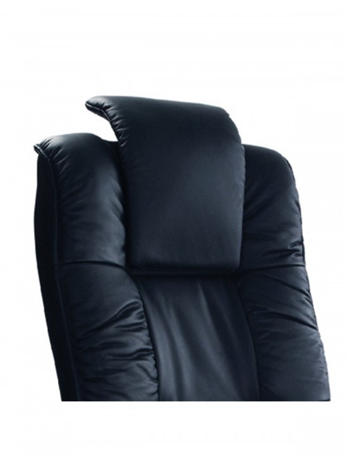 Office Chair Leather Black Hercules Executive Chair 1611ATG/LBK by Eliza Tinsley - enlarged view