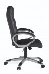 Office Chair Black Hampton Leather Office Chair AOC6241BLK by Alphason - enlarged view