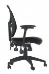 Mesh Office Chair Black Hudson Computer Chair AOC8164BLK by Alphason - enlarged view