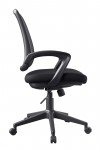 Mesh Office Chair Black Marvin Computer Chair AOC8166BLK by Alphason - enlarged view